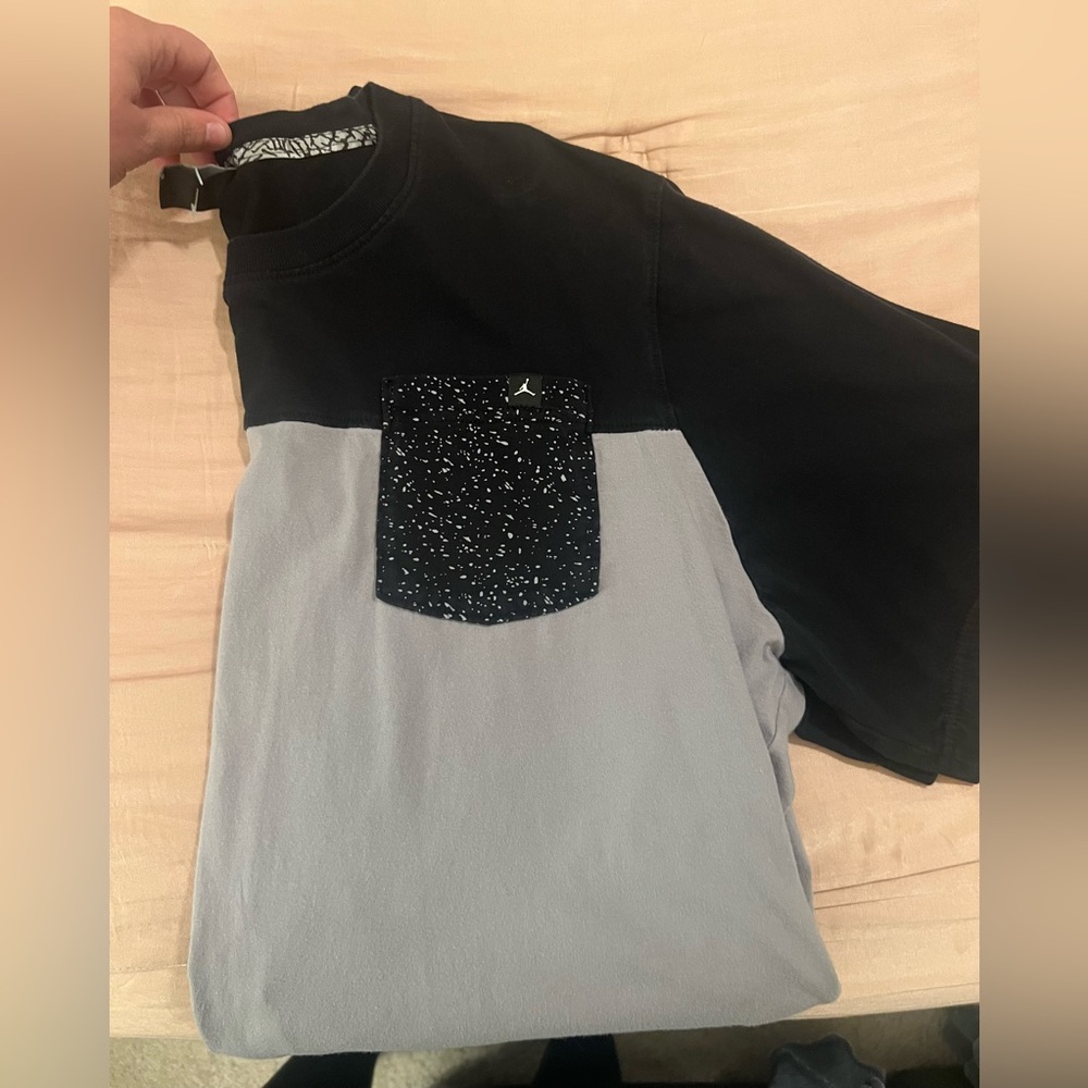 Jordan Nike T-Shirt (Black & Speckled)